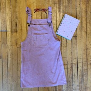 Pink Overall Dress